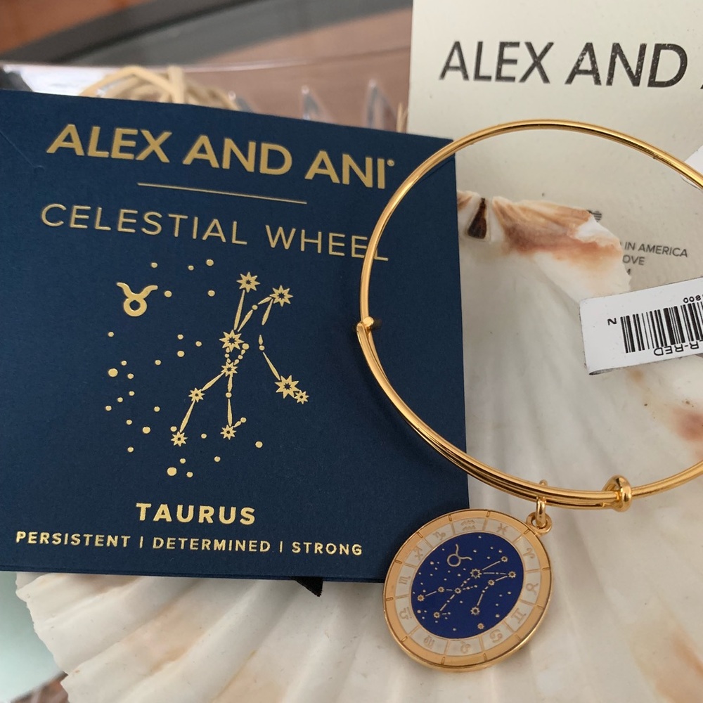 Alex and Ani Taurus Zodiac Celestial Wheel